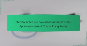 Chování hráčů pro nové badmintonové hráče: Sportovní chování, Tresty, Etický kodex