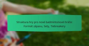 Struktura hry pro nové badmintonové hráče: Formát zápasu, Sety, Tiebreakery