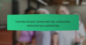Technika Smash: Generování síly, načasování, dokončení pro začátečníky